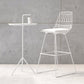 Glam Iron Polstered Bar Stool Armless Rückenlehne für Bristol gepolstert