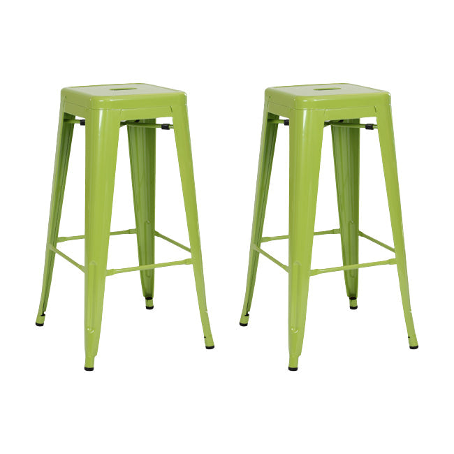 Taburete sin espalda industrial taburete de bar de hierro plegable para Bristol