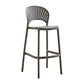 Modern Low Back Bar Stool Plastic Footrest Stackable Counter Stool Clearhalo 'Bar Furniture' 'Bar Stools' 'bar_stools' 'furn' 'furn_bar_stools' 'Furniture' 'Kitchen & Dining Furniture' 5490863