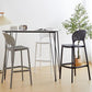 Modern Low Back Bar Stool Plastic Footrest Stackable Counter Stool Clearhalo 'Bar Furniture' 'Bar Stools' 'bar_stools' 'furn' 'furn_bar_stools' 'Furniture' 'Kitchen & Dining Furniture' 5490877