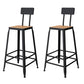 Vaste houten teller hoogte rechte rechthoek 1/2/5 stuks glamour pubtafel set