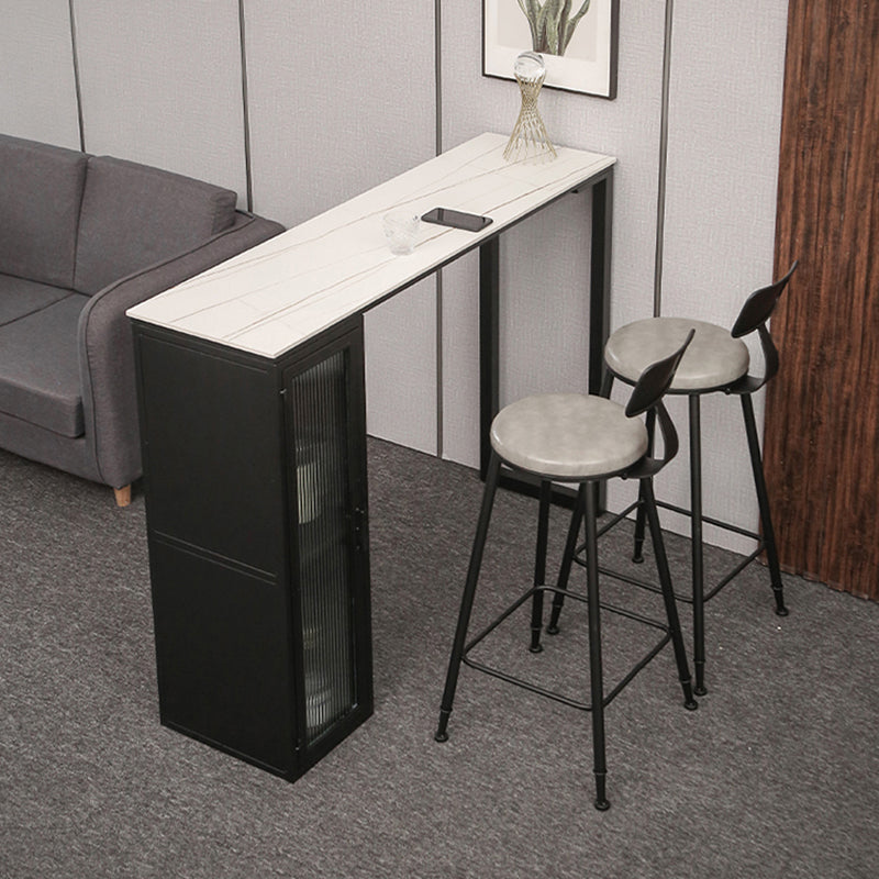 Luxus -Rechteck -Bar Tisch Set 1