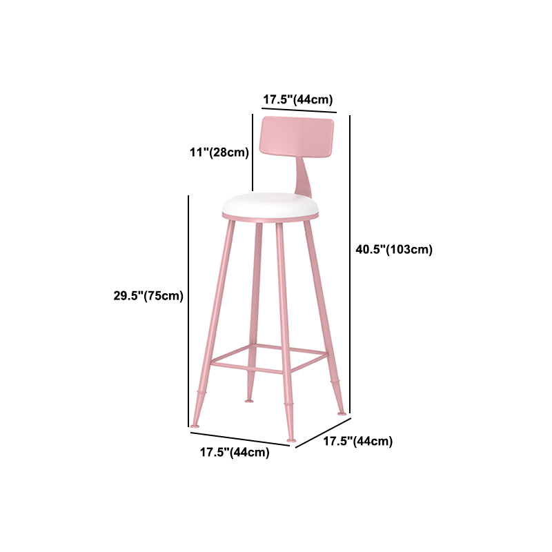 1/2/3/4/5 Pieces Modern Bar Set Matte Finish Iron Bar Stool and Table Set Clearhalo 'Bar Furniture' 'furn' 'furn_home_bar_bar_sets' 'Furniture' 'Home Bars & Bar Sets' 'home_bar_bar_sets' 'Kitchen & Dining Furniture' 5491085