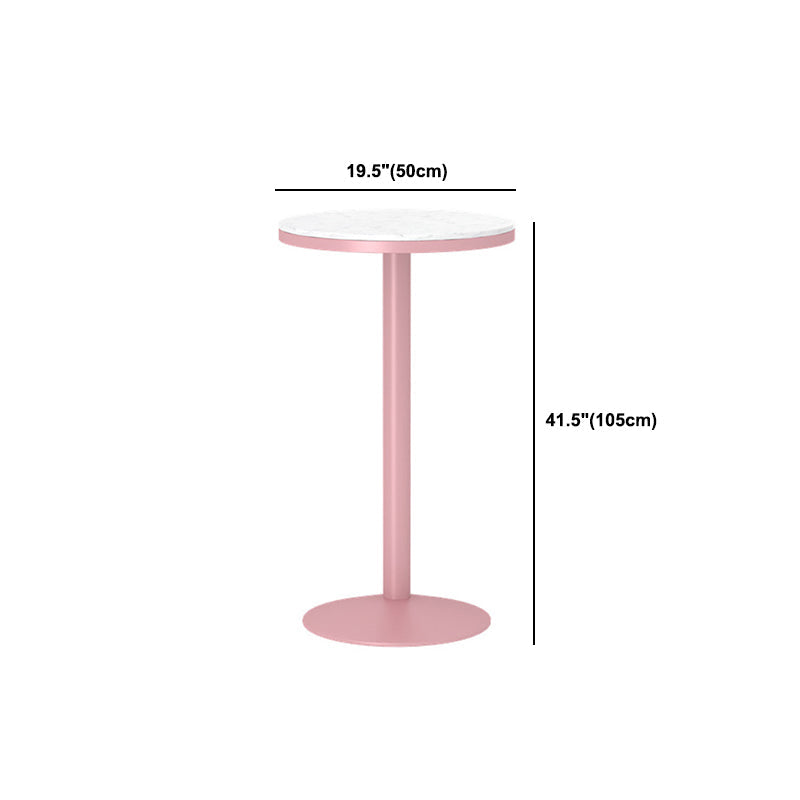 1/2/3/4/5 Pieces Modern Bar Set Matte Finish Iron Bar Stool and Table Set Clearhalo 'Bar Furniture' 'furn' 'furn_home_bar_bar_sets' 'Furniture' 'Home Bars & Bar Sets' 'home_bar_bar_sets' 'Kitchen & Dining Furniture' 5491088
