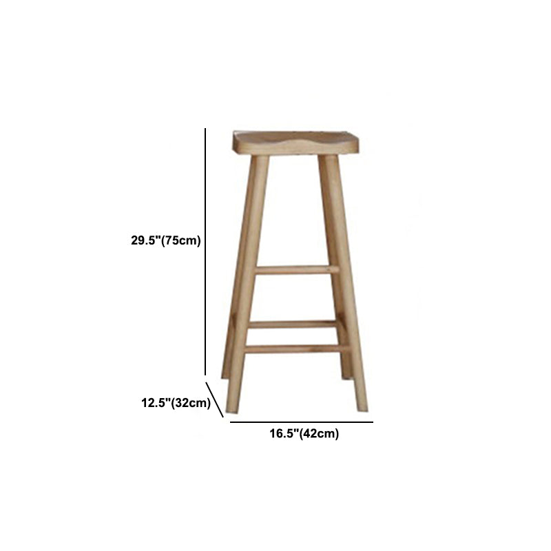 Mesa de barra de madera maciza rectángulo de lujo Juego de mesa 1/2/3 piezas de mostrador con heces