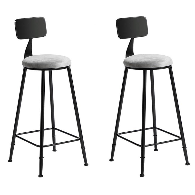 Glam Round Stone Bar Table Set 1/2/3/4 Pièces Table de comptoir avec tabourets hauts