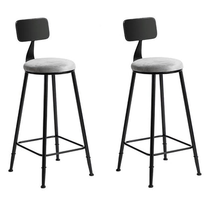 Glam Round Stone Bar Table Set 1/2/3/4 Pièces Table de comptoir avec tabourets hauts