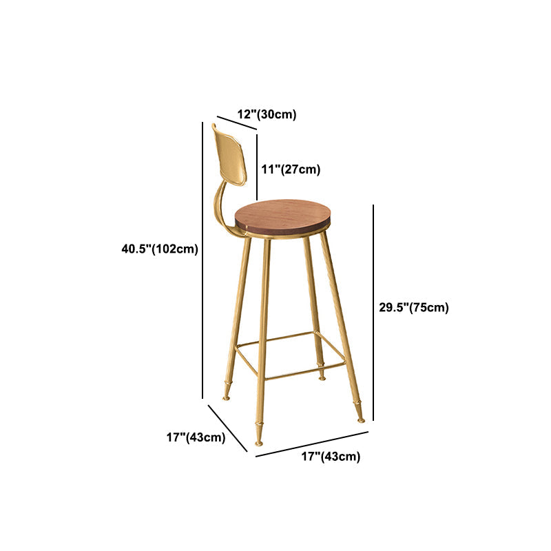 Glam Round Stone Bar Table Set 1/2/3/4 Pièces Table de comptoir avec tabourets hauts