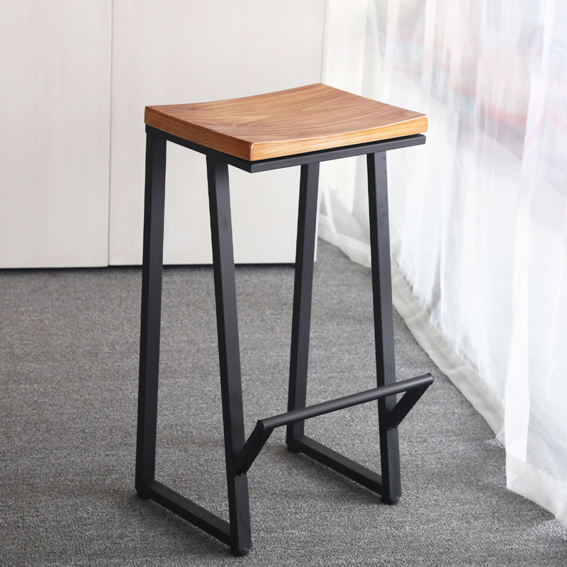 Moderno tavolo da bar in legno di pino rettangolo set 1/5/6 pezzi Tavolino con sgabelli alti