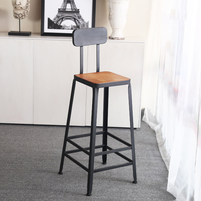 Moderno tavolo da bar in legno di pino rettangolo set 1/5/6 pezzi Tavolino con sgabelli alti