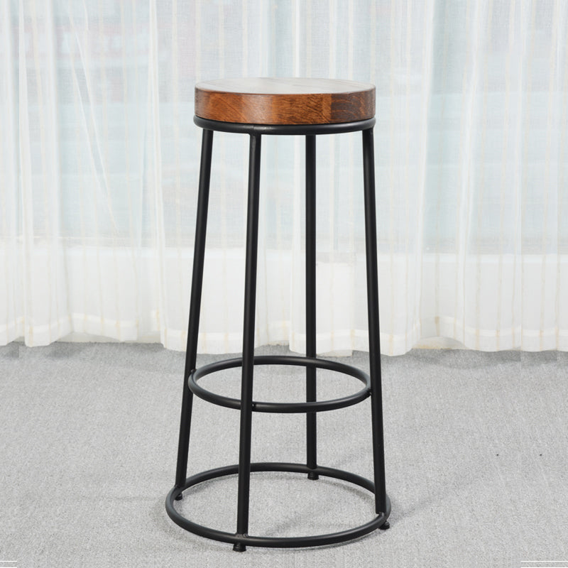 Moderno tavolo da bar in legno di pino rettangolo set 1/5/6 pezzi Tavolino con sgabelli alti