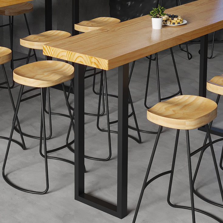 Table de bar à 1/7 pièces moderne