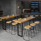 Table de bar à 1/7 pièces moderne