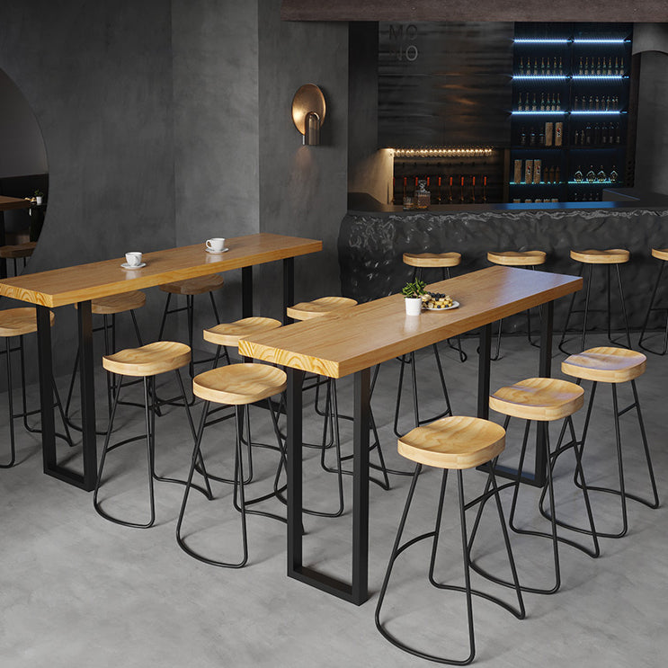 Table de bar à 1/7 pièces moderne