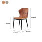 Modern Style Set 1/4/5/7 Pcs with Rectangle Dining Table and Wingback Chairs Clearhalo 'Dining Room Sets' 'Dining Tables & Seating' 'dining_room_set' 'furn' 'furn_dining_room_set' 'Furniture' 'Kitchen & Dining Furniture' 5491343