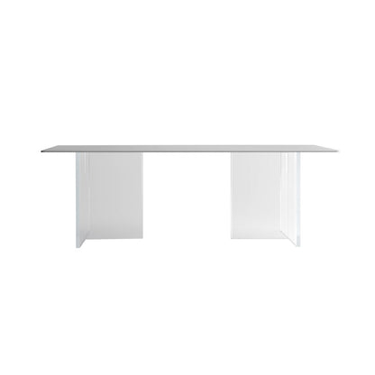 White Dining Table Set 1/3/4/5 Pcs Modern Dining Table with Chairs White 55.1"L x 31.5"W Clearhalo 'Dining Room Sets' 'Dining Tables & Seating' 'dining_room_set' 'furn' 'furn_dining_room_set' 'Furniture' 'Kitchen & Dining Furniture' 5491349