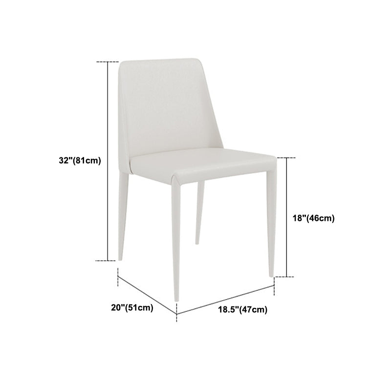 White Dining Table Set 1/3/4/5 Pcs Modern Dining Table with Chairs Clearhalo 'Dining Room Sets' 'Dining Tables & Seating' 'dining_room_set' 'furn' 'furn_dining_room_set' 'Furniture' 'Kitchen & Dining Furniture' 5491360