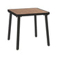 Modern 1/2/3/4/5 Pieces Dining Set Wood Dining Table for Courtyard Balcony Clearhalo 'Dining Room Sets' 'Dining Tables & Seating' 'dining_room_set' 'furn' 'furn_dining_room_set' 'Furniture' 'Kitchen & Dining Furniture' 5491375
