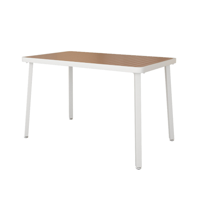 Modern 1/2/3/4/5 Pieces Dining Set Wood Dining Table for Courtyard Balcony Clearhalo 'Dining Room Sets' 'Dining Tables & Seating' 'dining_room_set' 'furn' 'furn_dining_room_set' 'Furniture' 'Kitchen & Dining Furniture' 5491377