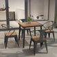 Modern 1/2/3/4/5 Pieces Dining Set Wood Dining Table for Courtyard Balcony Clearhalo 'Dining Room Sets' 'Dining Tables & Seating' 'dining_room_set' 'furn' 'furn_dining_room_set' 'Furniture' 'Kitchen & Dining Furniture' 5491379
