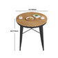 Modern 1/2/3/4/5 Pieces Dining Set Wood Dining Table for Courtyard Balcony Clearhalo 'Dining Room Sets' 'Dining Tables & Seating' 'dining_room_set' 'furn' 'furn_dining_room_set' 'Furniture' 'Kitchen & Dining Furniture' 5491387