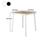 Modern 1/2/3/4/5 Pieces Dining Set Wood Dining Table for Courtyard Balcony Clearhalo 'Dining Room Sets' 'Dining Tables & Seating' 'dining_room_set' 'furn' 'furn_dining_room_set' 'Furniture' 'Kitchen & Dining Furniture' 5491389