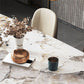 Luxurious Sintered Stone Top Dining Set Rectangle 1/4/5/6/7 Pieces Dining Table Set Clearhalo 'Dining Room Sets' 'Dining Tables & Seating' 'dining_room_set' 'furn' 'furn_dining_room_set' 'Furniture' 'Kitchen & Dining Furniture' 5491435