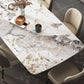Luxurious Sintered Stone Top Dining Set Rectangle 1/4/5/6/7 Pieces Dining Table Set Clearhalo 'Dining Room Sets' 'Dining Tables & Seating' 'dining_room_set' 'furn' 'furn_dining_room_set' 'Furniture' 'Kitchen & Dining Furniture' 5491436