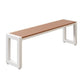 Modern 1/3/5 Pieces Dining Set Rectangle Wood Dining Table for Courtyard
