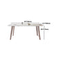 Nordic Sintered Stone Top Dining Set Rectangle 1/2/5/7 Pieces Dining Table Set Clearhalo 'Dining Room Sets' 'Dining Tables & Seating' 'dining_room_set' 'furn' 'furn_dining_room_set' 'Furniture' 'Kitchen & Dining Furniture' 5491505