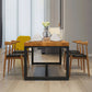Modern 1/5 Pieces Dining Set Rectangle Pine Wood Dining Table for Kitchen Dining Room