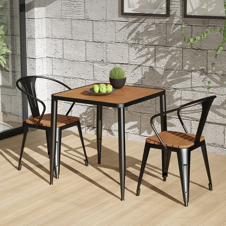 Juego de comedor de metal moderno 1/4/5/7 Piezas Muebles de comedor para cocina