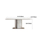 Nordic Sintered Stone Top Dining Set Rectangle 1/4/5/7 Pieces Dinette Table Set Clearhalo 'Dining Room Sets' 'Dining Tables & Seating' 'dining_room_set' 'furn' 'furn_dining_room_set' 'Furniture' 'Kitchen & Dining Furniture' 5491576