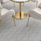Glam Sintered Stone Dining Table Set Round 1/2/3/5 Pieces Dining Set Clearhalo 'Dining Room Sets' 'Dining Tables & Seating' 'dining_room_set' 'furn' 'furn_dining_room_set' 'Furniture' 'Kitchen & Dining Furniture' 5491592
