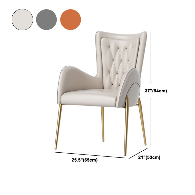 Glam Sintered Stone Dining Table Set Round 1/2/3/5 Pieces Dining Set Clearhalo 'Dining Room Sets' 'Dining Tables & Seating' 'dining_room_set' 'furn' 'furn_dining_room_set' 'Furniture' 'Kitchen & Dining Furniture' 5491600