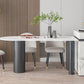 Glam Style Sintered Stone Dining Set Rectangle 1/4/5/6 Pieces Dining Set for Dining Areas