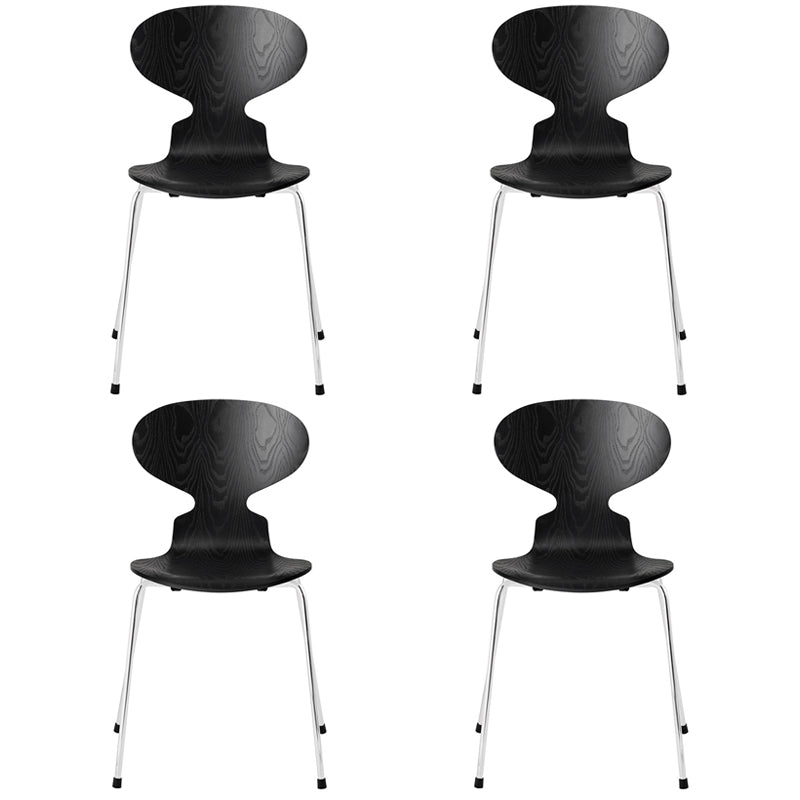 Chaise en bois moderne ouvert meubles côté salle à manger en finition mate