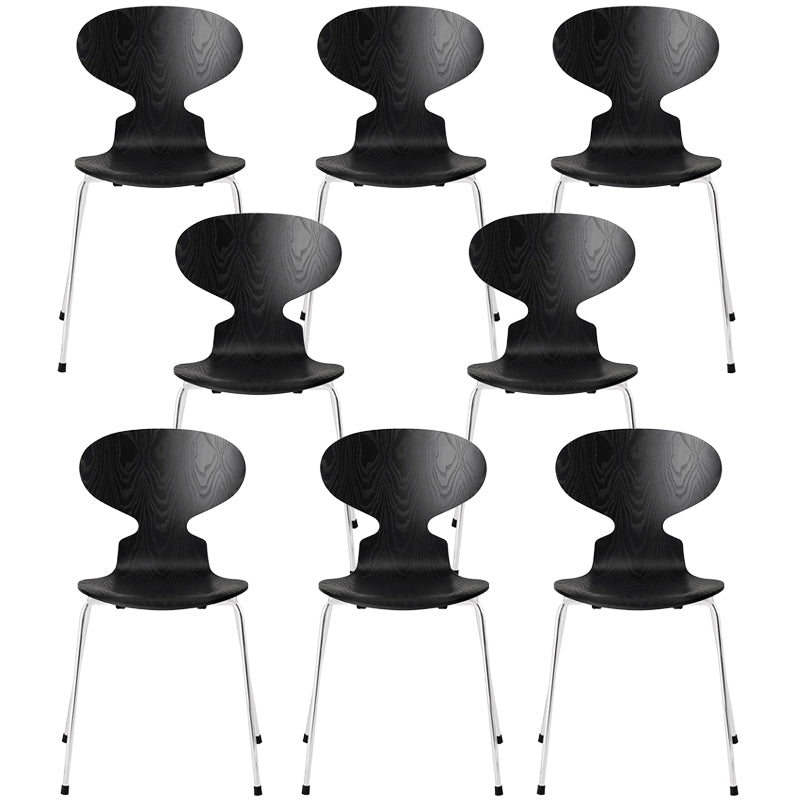 Chaise en bois moderne ouvert meubles côté salle à manger en finition mate