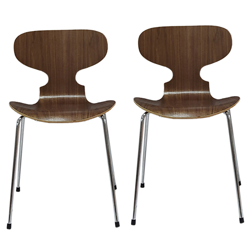 Chaise en bois moderne ouvert meubles côté salle à manger en finition mate