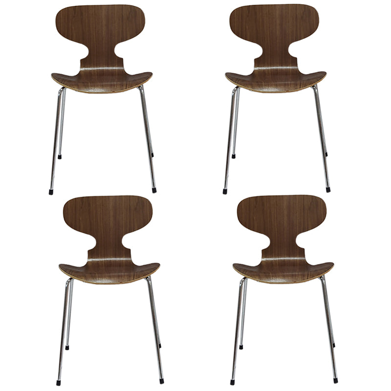 Chaise en bois moderne ouvert meubles côté salle à manger en finition mate