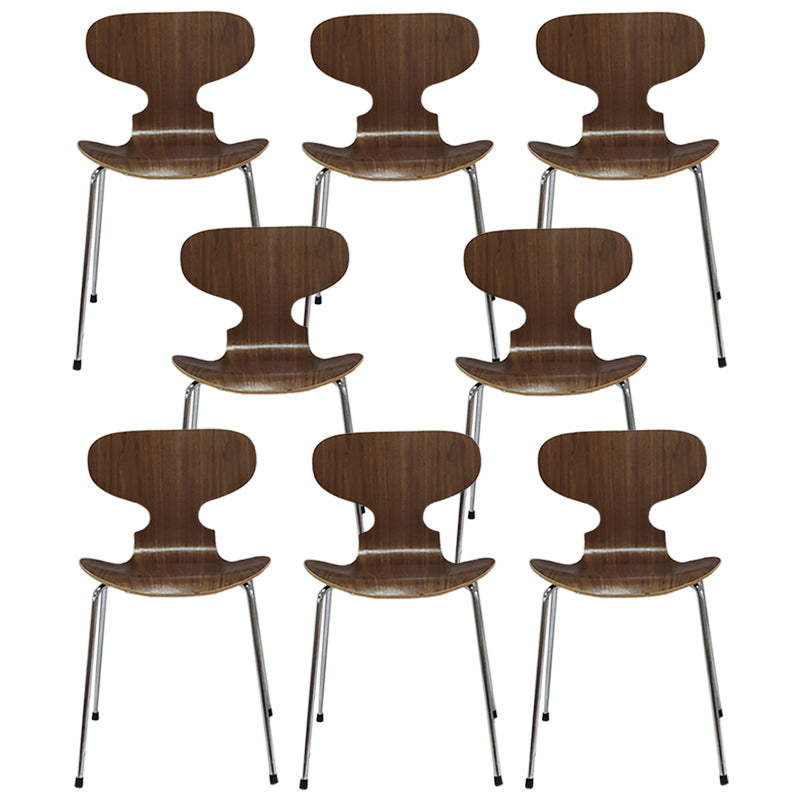 Chaise en bois moderne ouvert meubles côté salle à manger en finition mate