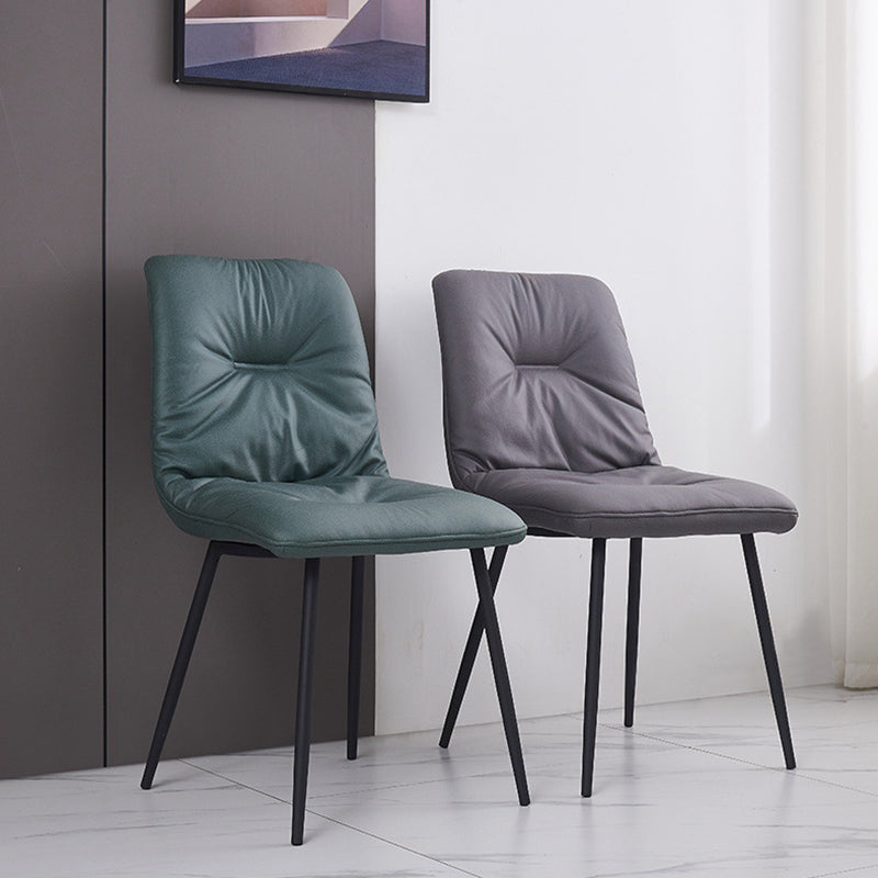 Sillas de comedor de brazo sin brazo sinux contemporáneos silla de comedor de metal para uso en el hogar