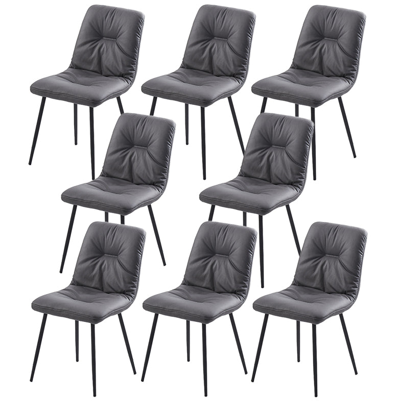 Sillas de comedor de brazo sin brazo sinux contemporáneos silla de comedor de metal para uso en el hogar