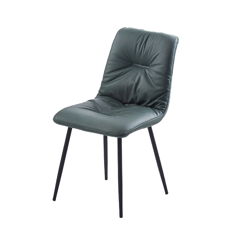 Sillas de comedor de brazo sin brazo sinux contemporáneos silla de comedor de metal para uso en el hogar