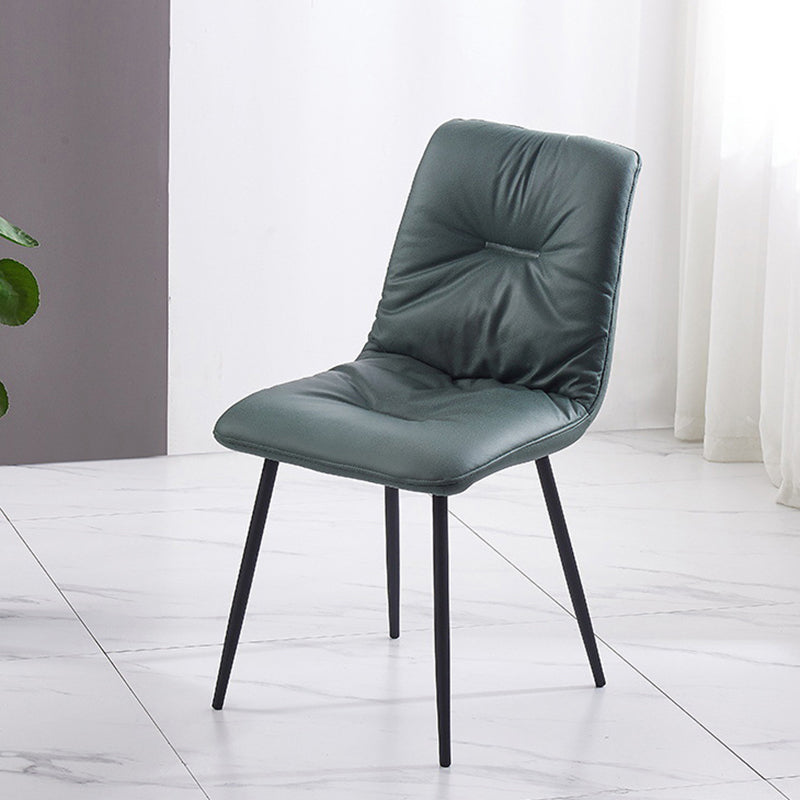 Sillas de comedor de brazo sin brazo sinux contemporáneos silla de comedor de metal para uso en el hogar