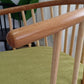 Modern Wood Dining Chair Slat Back Side Chair in Matte Finish for Home