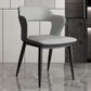 Contemporary Linen Dining Chair Open Back Dining Side Furniture in Matte Finish for Home Clearhalo 'Dining Chairs' 'Dining Tables & Seating' 'dining_chair' 'furn' 'furn_dining_chair' 'Furniture' 'Kitchen & Dining Furniture' 5492385