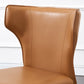 Modern Style Leather Dining Side Chair Wingback Side Chair for Restaurant Use