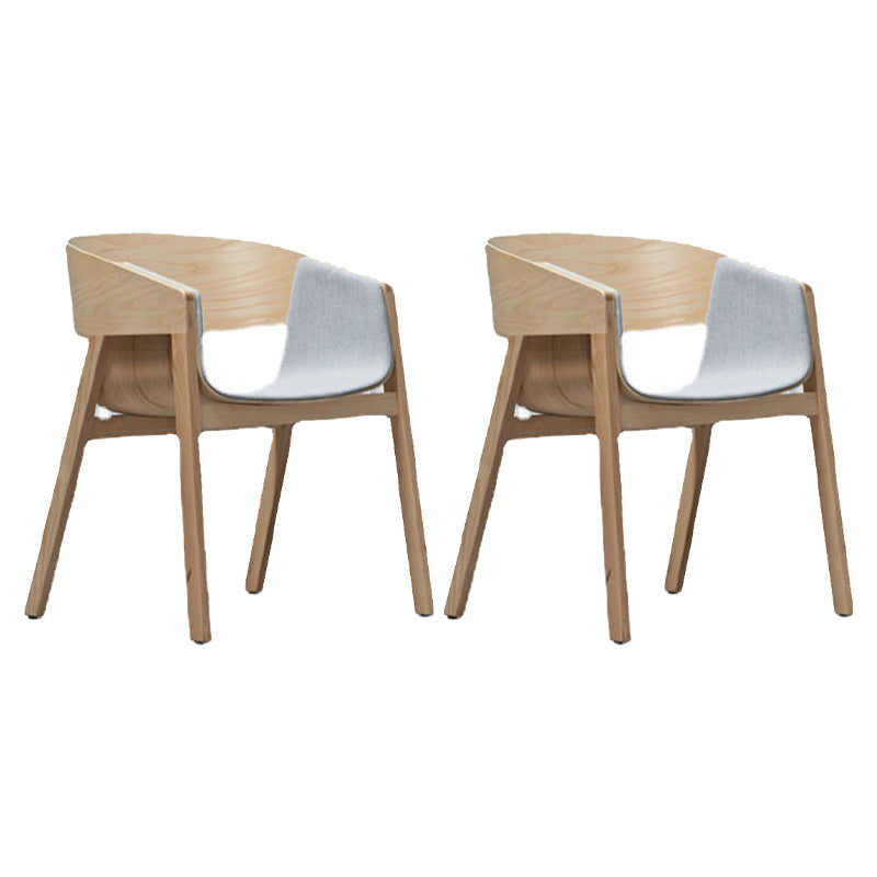 Traditionelle Holzspeisungstühle offenen Essneitenstuhl offener Rücken