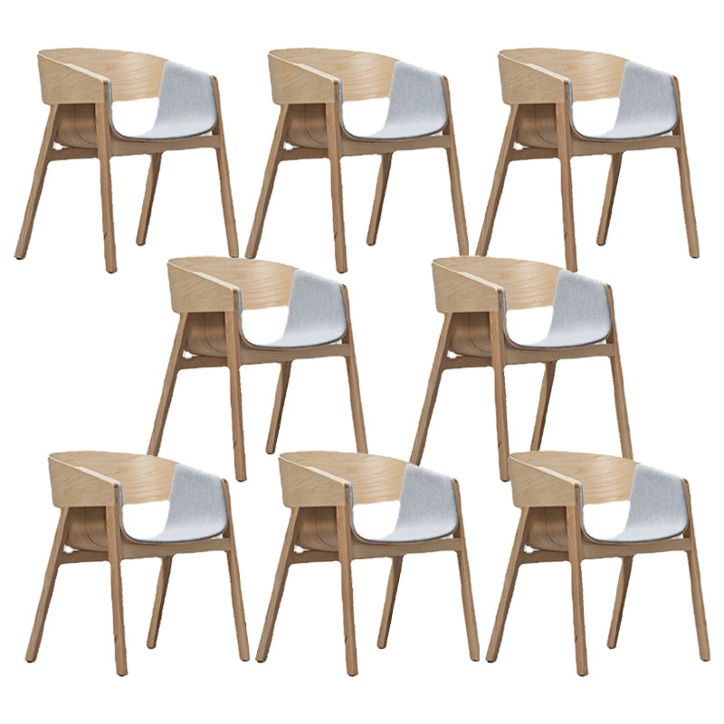 Traditionelle Holzspeisungstühle offenen Essneitenstuhl offener Rücken